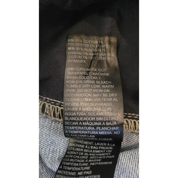 WHBM High Rise Everyday Soft Denim Grommet Pocket Slim Jeans - Picture 5 of 5